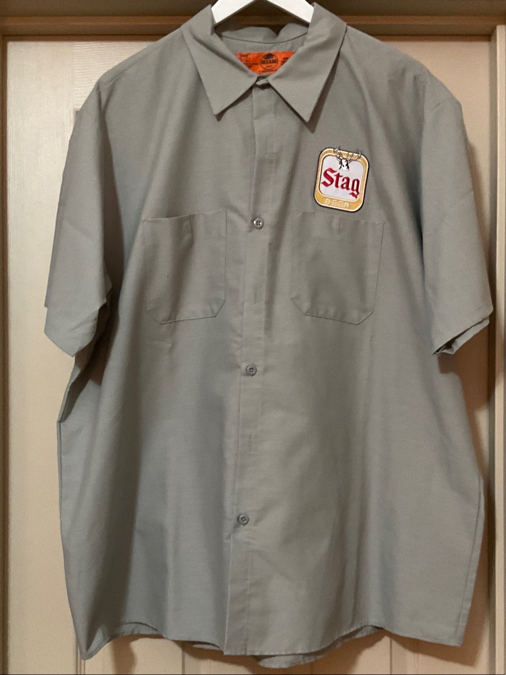 Stag Beer Driver/Work, Button-Down Shirt (Men’s 2XL)